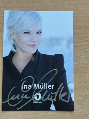 Ina Müller Autogrammkarte original signiert #S1136
