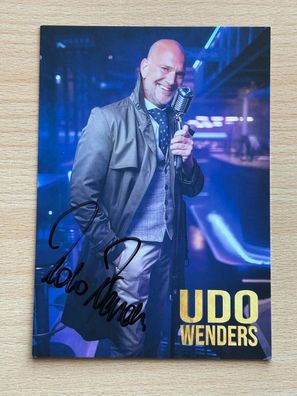 Udo Wenders Autogrammkarte original signiert #S1128