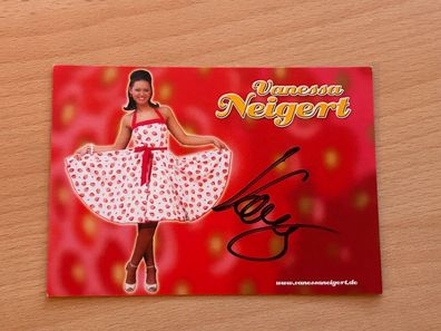 Vanessa Neigert Autogrammkarte original signiert #S1368