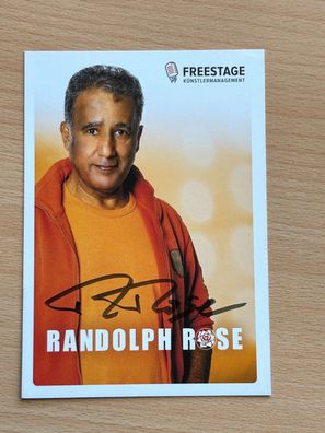 Randolph Rose Autogrammkarte original signiert #S1119
