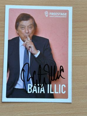 Bata Illic Autogrammkarte original signiert #S1122