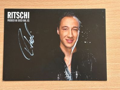Ritschi Autogrammkarte original signiert #S1275