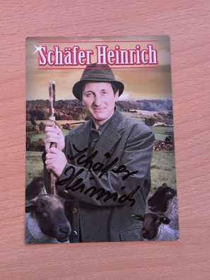 Schäfer Heinrich Autogrammkarte original signiert #S1417