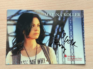 Marina Koller Autogrammkarte original signiert #S1346