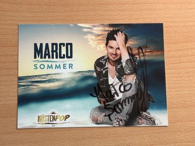 Marco Sommer Autogrammkarte original signiert #S1224