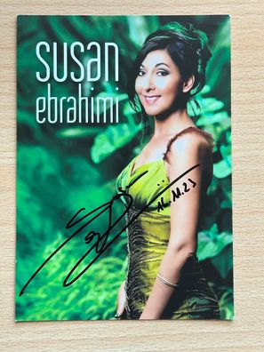 Susan Ebrahimi Autogrammkarte original signiert #S1144