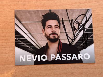 Nevio Passaro Autogrammkarte original signiert #S1365