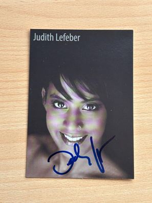 Judith Lefeber Autogrammkarte original signiert #S1181