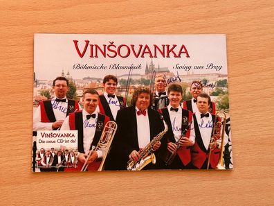 Vinsovanka Autogrammkarte original signiert #S1369