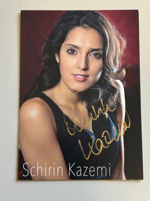 Schirin Kazemi Autogrammkarte original signiert #S1465