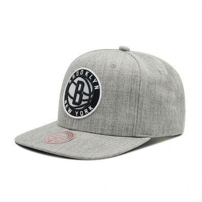 Mitchell & Ness Basecap NBA Brooklyn Nets High Crown 6Panel Classic Red Snap