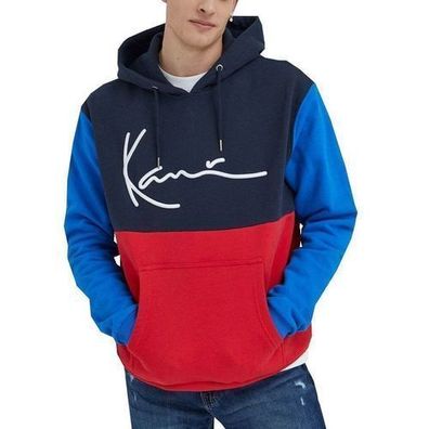 Karl Kani Herren Sweatshirt Signature Block Hoodie 6028201