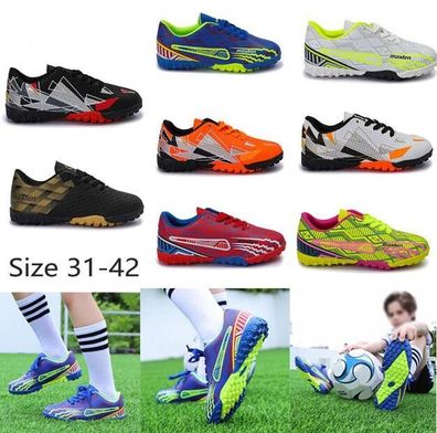 Herren Fußballschuhe Sportschuhe Kinder Nockenschuhe Kickschuhe Sneaker Schuhe