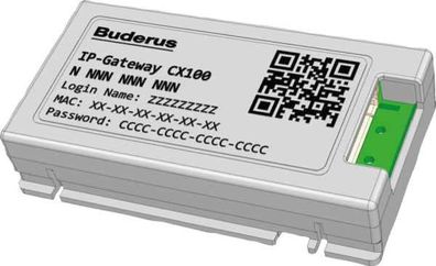 Modul IP-Gateway Buderus ShAc-03 CX100 für Logacool Singlesplit-Klimageräte