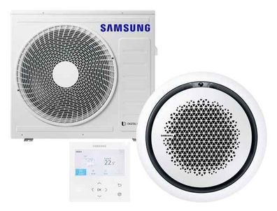 Samsung BAC Deckenkassette Set Kühlen 7.1 kW | Heizen 8.0 kW AC071RN4PK KB rund