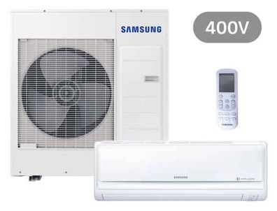 Samsung BAC Regular Wandg. Set Kühlen 9.5 kW | Heizen 10.8 kW AC100RNTDK IR + 400 V