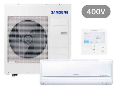Samsung BAC Regular Wandg. Set Kühlen 9.5 kW | Heizen 10.8 kW AC100RNTDK KB + 400 V