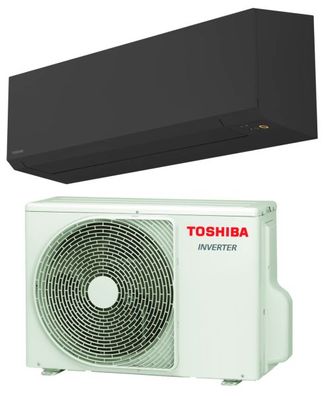 Toshiba SHORAI EDGE Black RAS-B07G3KVSGB-E + RAS-07J2AVSG-E1 Wandgerät-Set - 2.0 kW