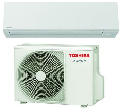 Toshiba SHORAI EDGE White RAS-B10G3KVSG-E + RAS-10J2AVSG-E1 Wandgerät-Set - 2.5 kW