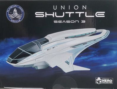Eaglemoss The Orville Ships Collection Union Shuttle Staffel 3 (UNVERÖFFENTLICHT)