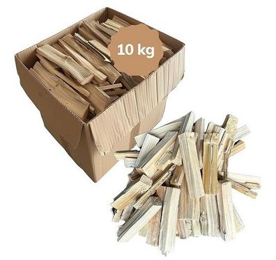 Landree Premium Anfeuerholz, Anzündholz, 10kg lose ohne Netze Nadelholz, trocken