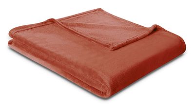 Plaid / Decke soft&cover terra 150 x 200cm