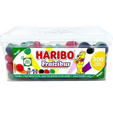 HARIBO Fraizibus: Fruchtig-süßer Genuss in der Großpackung 1230 Gramm 300 Stck