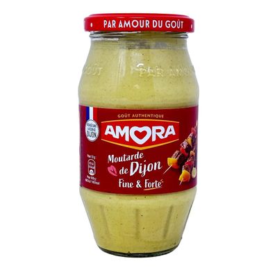 Amora Dijon Senf Fine et Forte 430g: Französischer Genuss