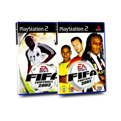 PlayStation 2 Spiele Bundle : FIFA Football 2002 + FIFA Football 2003 - PS2 - 2 ...