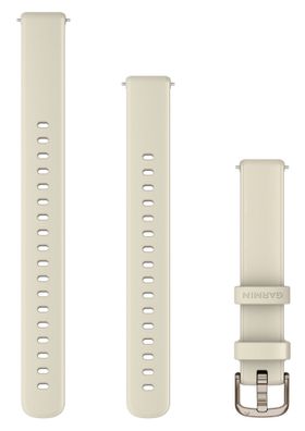 Garmin Lily 2 Wechsel-Armband Silikon Crème 14 mm 010-13302-00