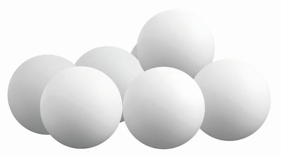 Sunflex Tischtennisbälle - 12 Bälle Weiß 50 mm