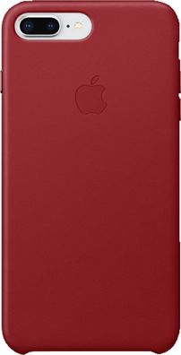 Apple Schutzhülle Handyhülle iPhone 7/8 Plus Leder Smartphonehülle rot