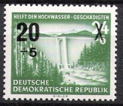DDR Nr.449 * * Hochwasserhilfe 1955, postfrisch