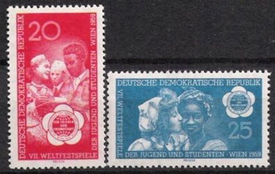 DDR Nr.705/06 * * Weltfestspiele 1959, postfrisch