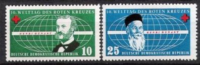 DDR Nr.572/73 * * Rotes Kreuz 1957, postfrisch