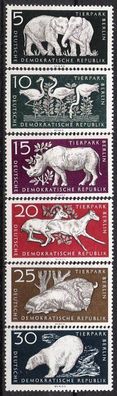DDR Nr.551/56 * * Tierpark Berlin 1956, postfrisch