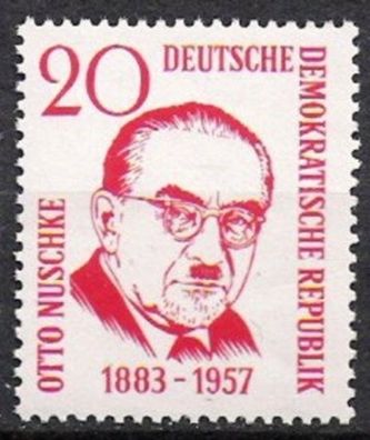 DDR Nr.671 * * Otto Nuschke 1958, postfrisch