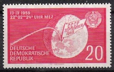 DDR Nr.721 * * Mondlandung Lunik 2 1959, postfrisch