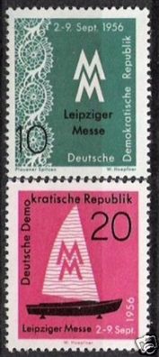 DDR Nr.536/37 * * Herbstmesse 1956, postfrisch