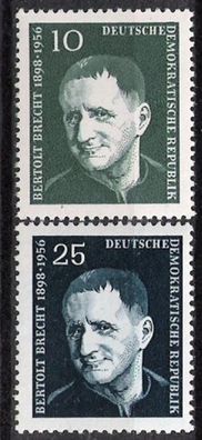 DDR Nr.593/94 * * Bertolt Brecht 1957, postfrisch