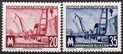 DDR Nr.518/19 * * Leipziger Frühjahrsmesse 1956, postfrisch