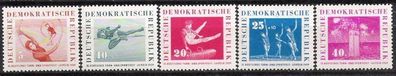DDR Nr.707/11 * * Turn und Sportfest 1959, postfrisch