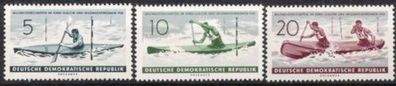 DDR Nr.838/40 * * WM im Kanuslalom 1961, postfrisch