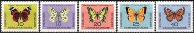 DDR Nr.1004/08 * * Schmetterlinge 1964, postfrisch