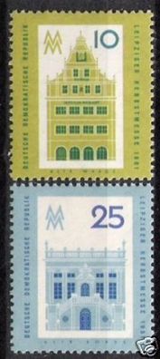 DDR Nr.843/44 * * Herbstmesse 1961, postfrisch