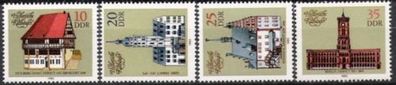 DDR Nr.2775/78 * * Historische Rathäuser 1983, postfrisch