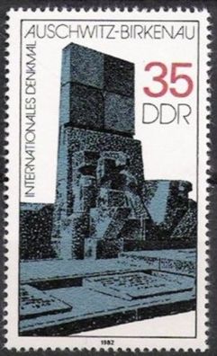 DDR Nr.2735 * * Gedenkstätte Auschwitz Birkenau 1982, postfrisch