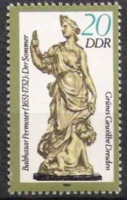 DDR Nr.2906 II Offsetdruck * * Grünes Gewölbe, Dresden 1984, postfrisch