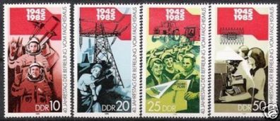 DDR Nr.2941/44 * * 40 Jahre Befreiung 1985, postfrisch