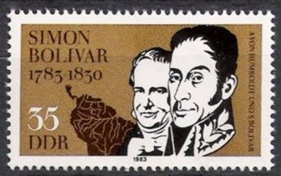 DDR Nr.2816 * * Simon de Bolivar 1983, postfrisch